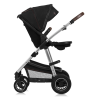 lionelo Amber 3in1 Black Silver — Kombikinderwagen