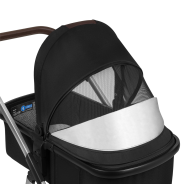 lionelo Amber 3in1 Black Silver — Kombikinderwagen