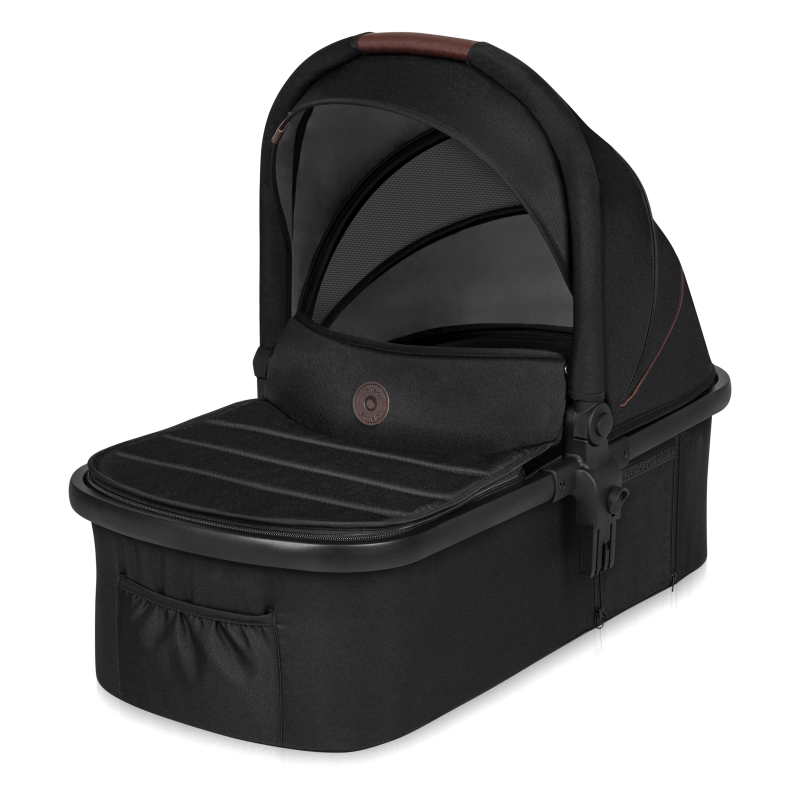 lionelo Amber 3in1 Black Silver — Kombikinderwagen