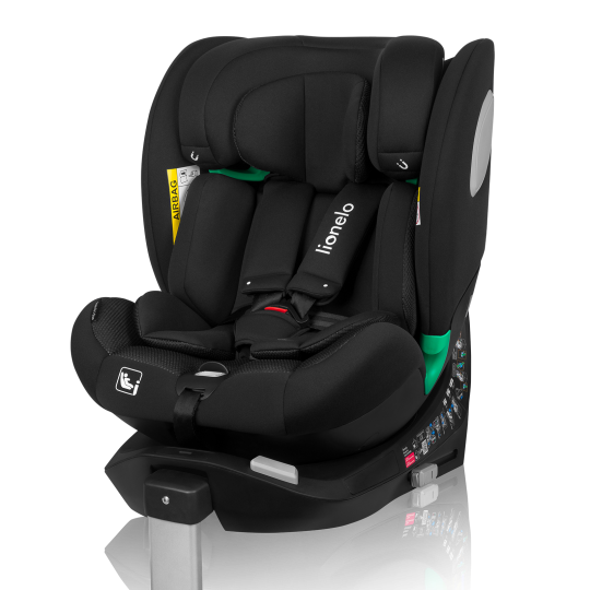 Lionelo ​​Braam Air i-Size Black Carbon — Kindersitz