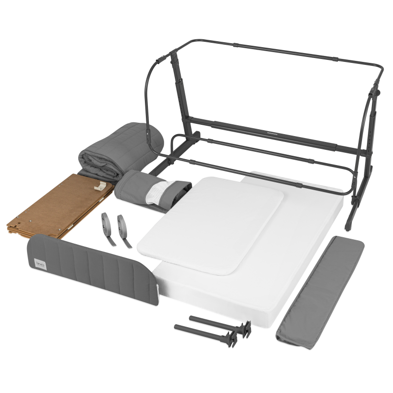 Lionelo Thomi Plus 5 in 1 Grey Concrete — 5-in-1-Kinderbett