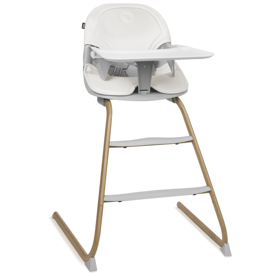 Lionelo Dalia Grey Stone Natural — 2-in-1-Hochstuhl