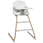 Lionelo Dalia Set Grey Stone Natural — Hochstuhl und Babywippe