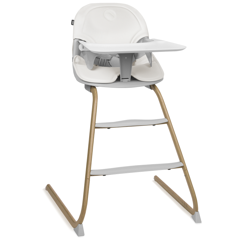Lionelo Dalia Set Grey Stone Natural — Hochstuhl und Babywippe