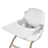 Lionelo Dalia Set Grey Stone Natural — Hochstuhl und Babywippe