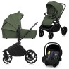 Lionelo Mika Plus 3-in-1 Green Olive — Kombikinderwagen