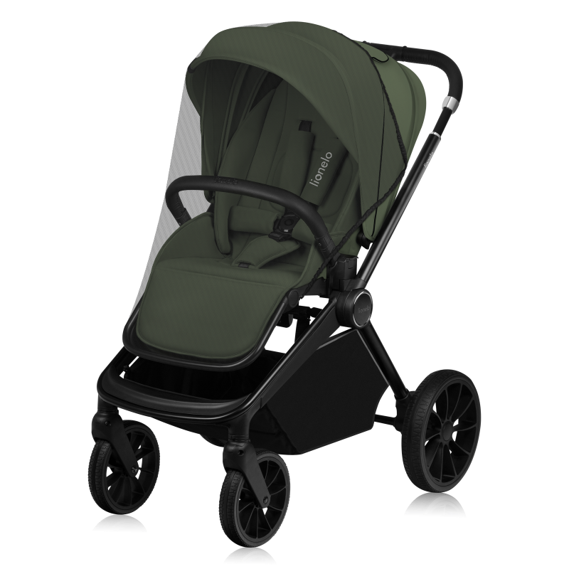 Lionelo Mika Plus 3-in-1 Green Olive — Kombikinderwagen