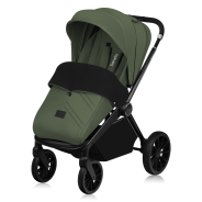 Lionelo Mika Plus 3-in-1 Green Olive — Kombikinderwagen