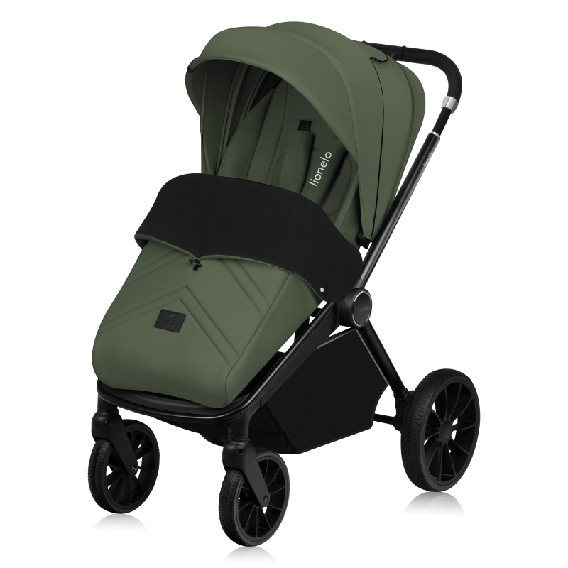 Lionelo Mika Plus 3-in-1 Green Olive — Kombikinderwagen