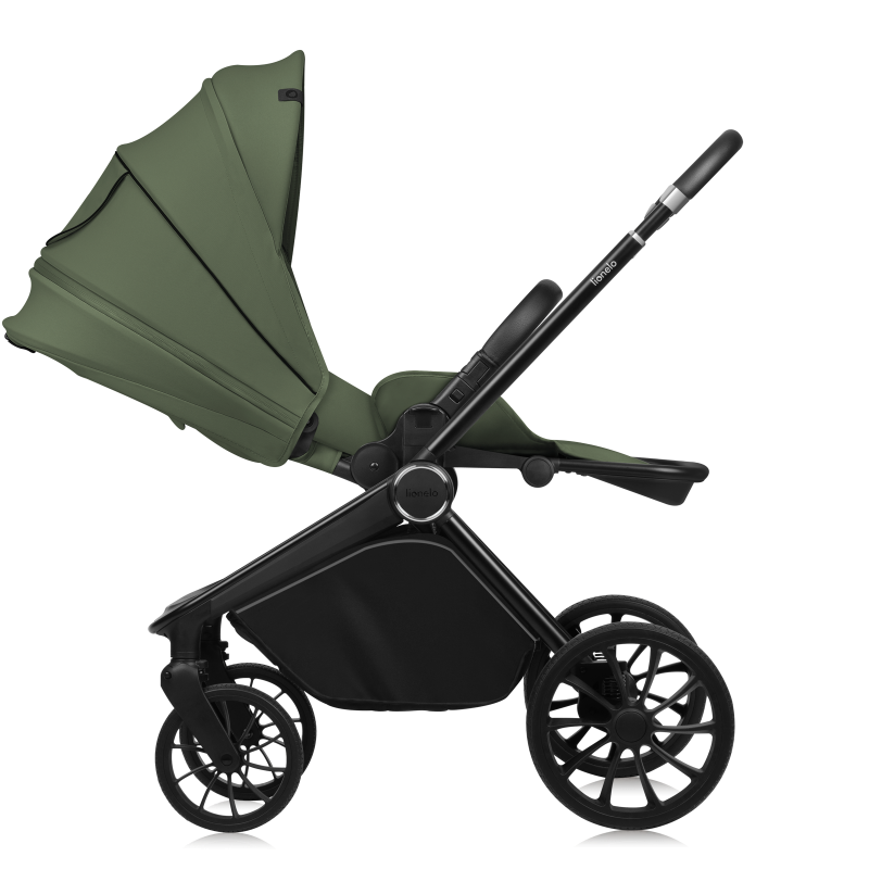 Lionelo Mika Plus 3-in-1 Green Olive — Kombikinderwagen