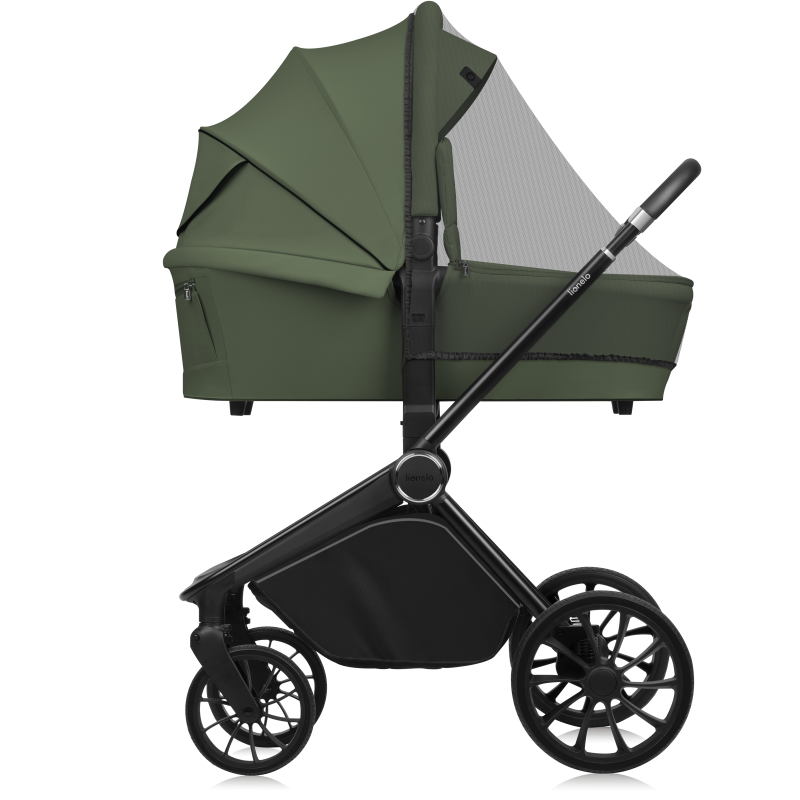 Lionelo Mika Plus 3-in-1 Green Olive — Kombikinderwagen
