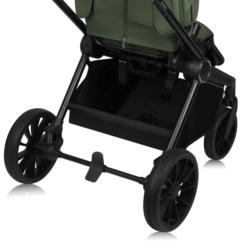 Lionelo Mika Plus 3-in-1 Green Olive — Kombikinderwagen