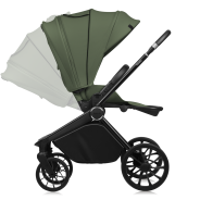 Lionelo Mika Plus 3-in-1 Green Olive — Kombikinderwagen