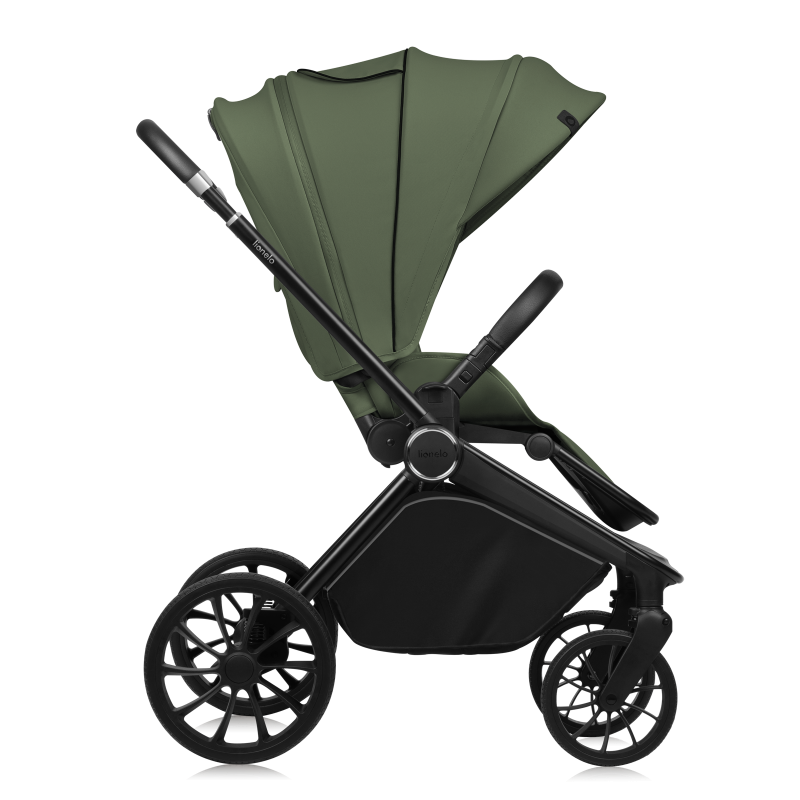 Lionelo Mika Plus 3-in-1 Green Olive — Kombikinderwagen