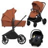 Lionelo Mika Plus 3-in-1 Brown Rust — Kombikinderwagen