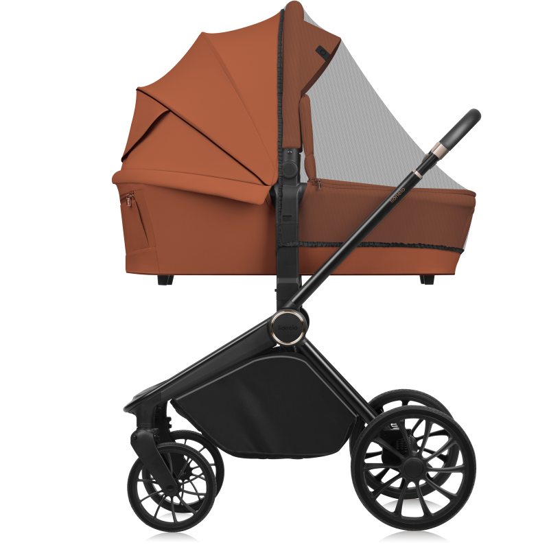 Lionelo Mika Plus 3-in-1 Brown Rust — Kombikinderwagen