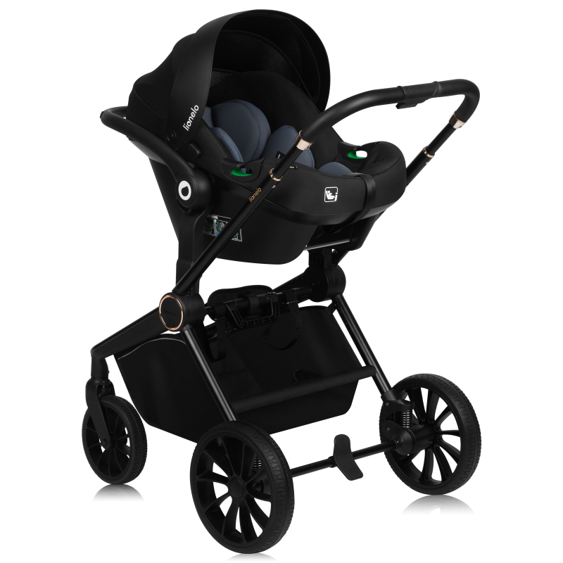 Lionelo Mika Plus 3-in-1 Brown Rust — Kombikinderwagen