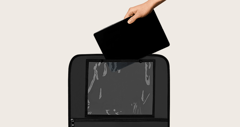 Lionelo SeatOrganizer Black — Vordersitz-Organizer