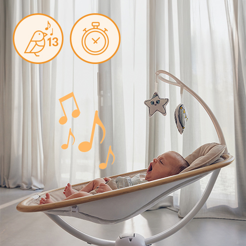 Lionelo Olivia Beige Natural - Babywippe