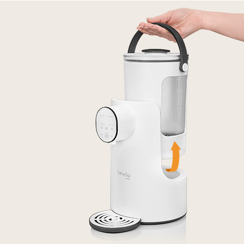 Lionelo Babypresto White Natural — Milchmaschine
