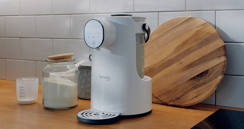 Lionelo Babypresto White Natural — Milchmaschine