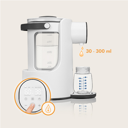 Lionelo Babypresto White Natural — Milchmaschine