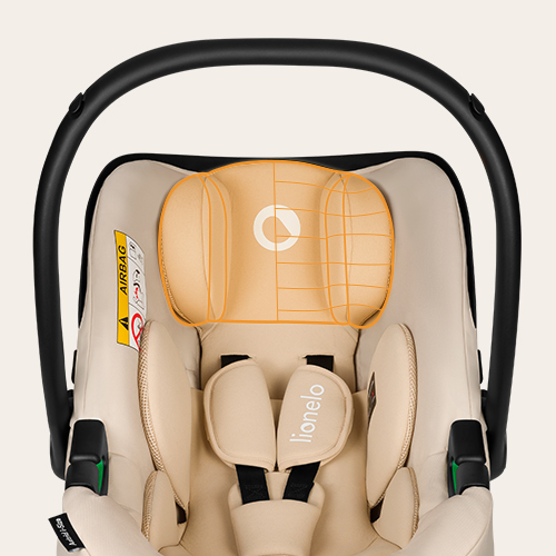 lionelo Astrid i-Size Beige Sand — Kindersitz