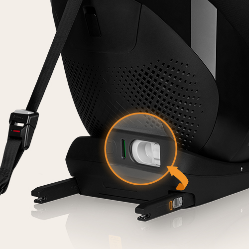 lionelo Lavender i-Size Black Carbon — Kindersitz