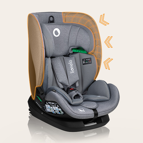lionelo Lavender i-Size Grey Stone — Kindersitz