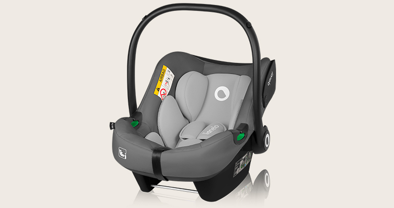 Lionelo Lemmy i-Size Grey — Kindersitz