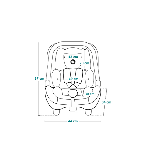 Lionelo Lemmy i-Size Grey — Kindersitz