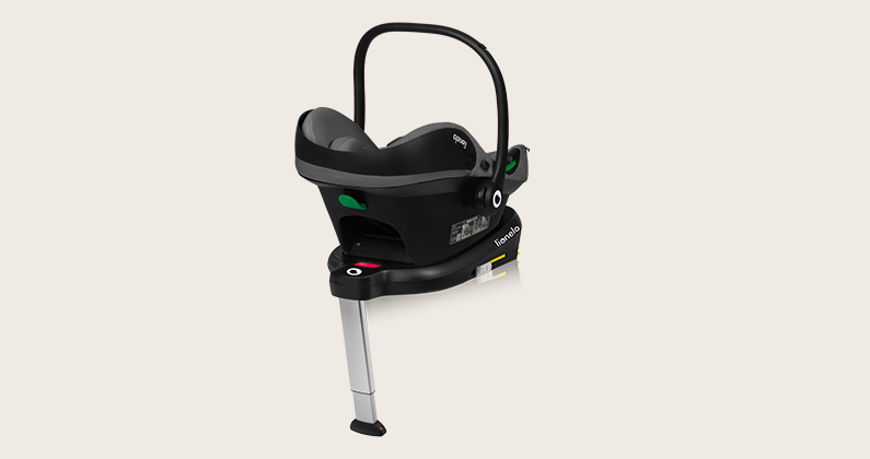 Lionelo Lemmy i-Size Base Black — Kindersitzbasis