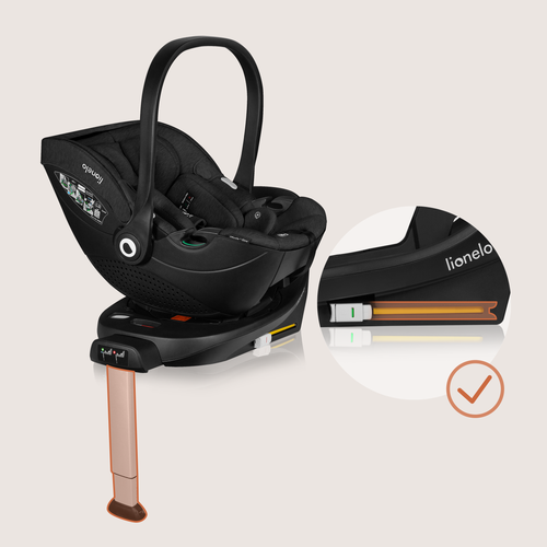 ISOFIX-Basis mit korrekter Montageanzeige.