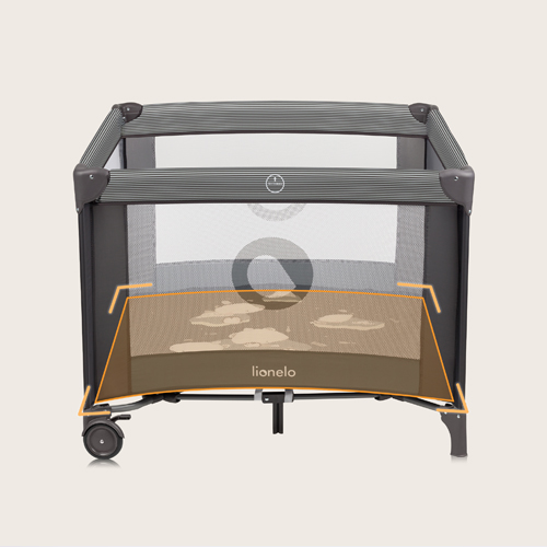 lionelo Bonnie Grey Scandi — Laufgitter