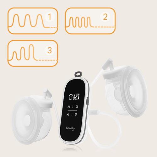 Lionelo Twee Free — Doppelte elektrische hands-free Milchpumpe