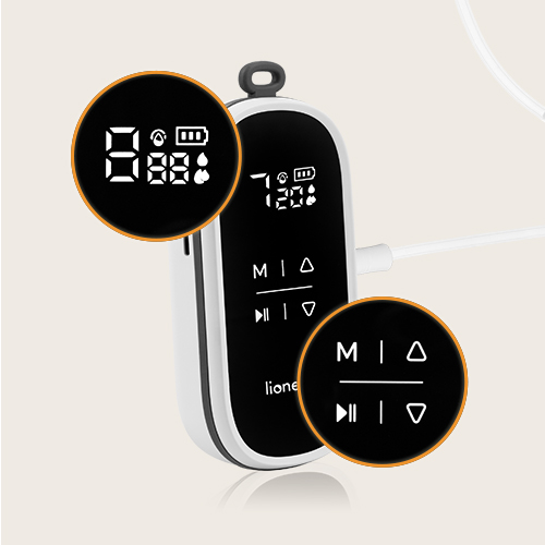 Lionelo Twee Free — Doppelte elektrische hands-free Milchpumpe