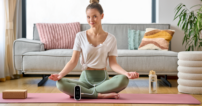 Lionelo Twee Free — Doppelte elektrische hands-free Milchpumpe