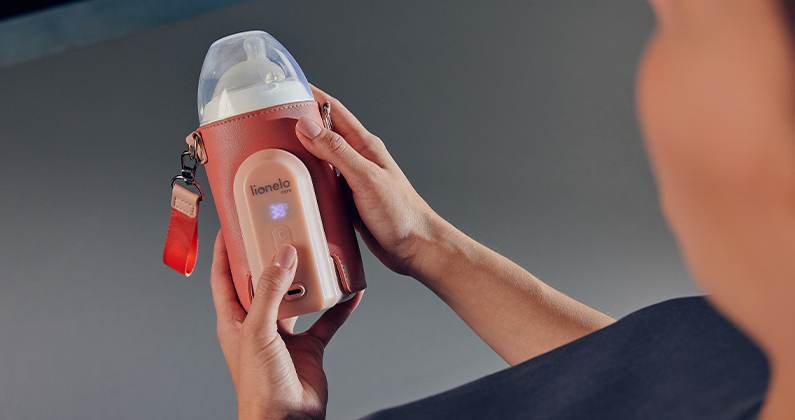 Lionelo Thermup Go Evo Coral Pink — Fläschchenwärmer