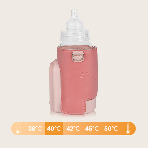 Lionelo Thermup Go Evo Coral Pink — Fläschchenwärmer