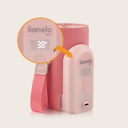 Lionelo Thermup Go Evo Coral Pink — Fläschchenwärmer