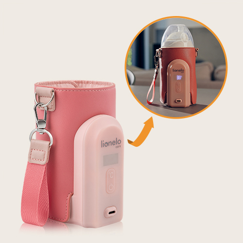Lionelo Thermup Go Evo Coral Pink — Fläschchenwärmer