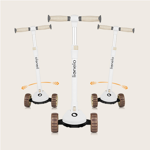 lionelo Franky Beige Latte — 2-in-1-Balance-Roller
