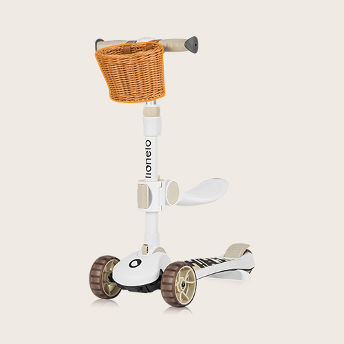 lionelo Franky Beige Latte — 2-in-1-Balance-Roller