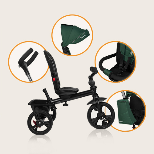 Lionelo Emma Plus Coral Pink — Buggy