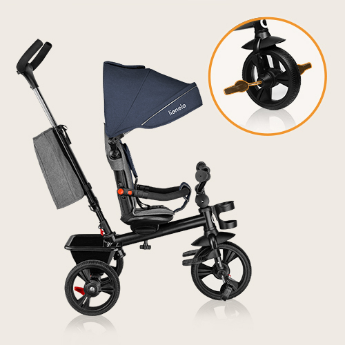 Lionelo Emma Plus Coral Pink — Buggy