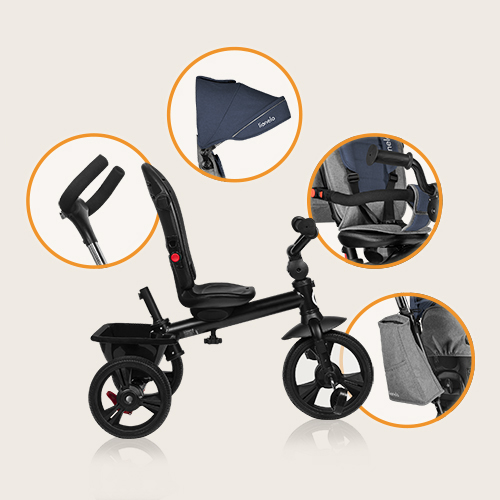 Lionelo Emma Plus Coral Pink — Buggy