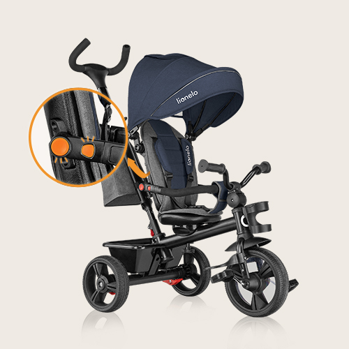 Lionelo Emma Plus Coral Pink — Buggy