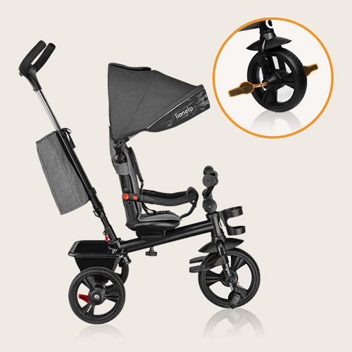 Lionelo Emma Plus Coral Pink — Buggy
