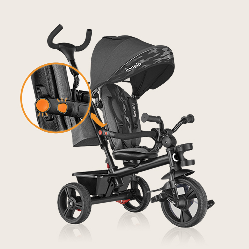 Lionelo Emma Plus Coral Pink — Buggy