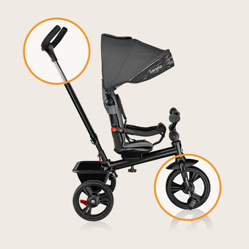 Lionelo Emma Plus Coral Pink — Buggy